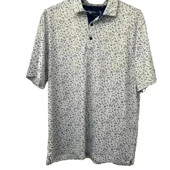 Walter Hagen Performance 11 Classic Men’s Polo. Golf Theme. XL - Picture 1 of 9
